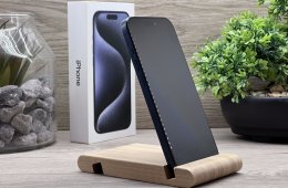 iPhone 15 Pro Space Black 256GB 2 ÉV Garanciával Számlával 95% Aksi