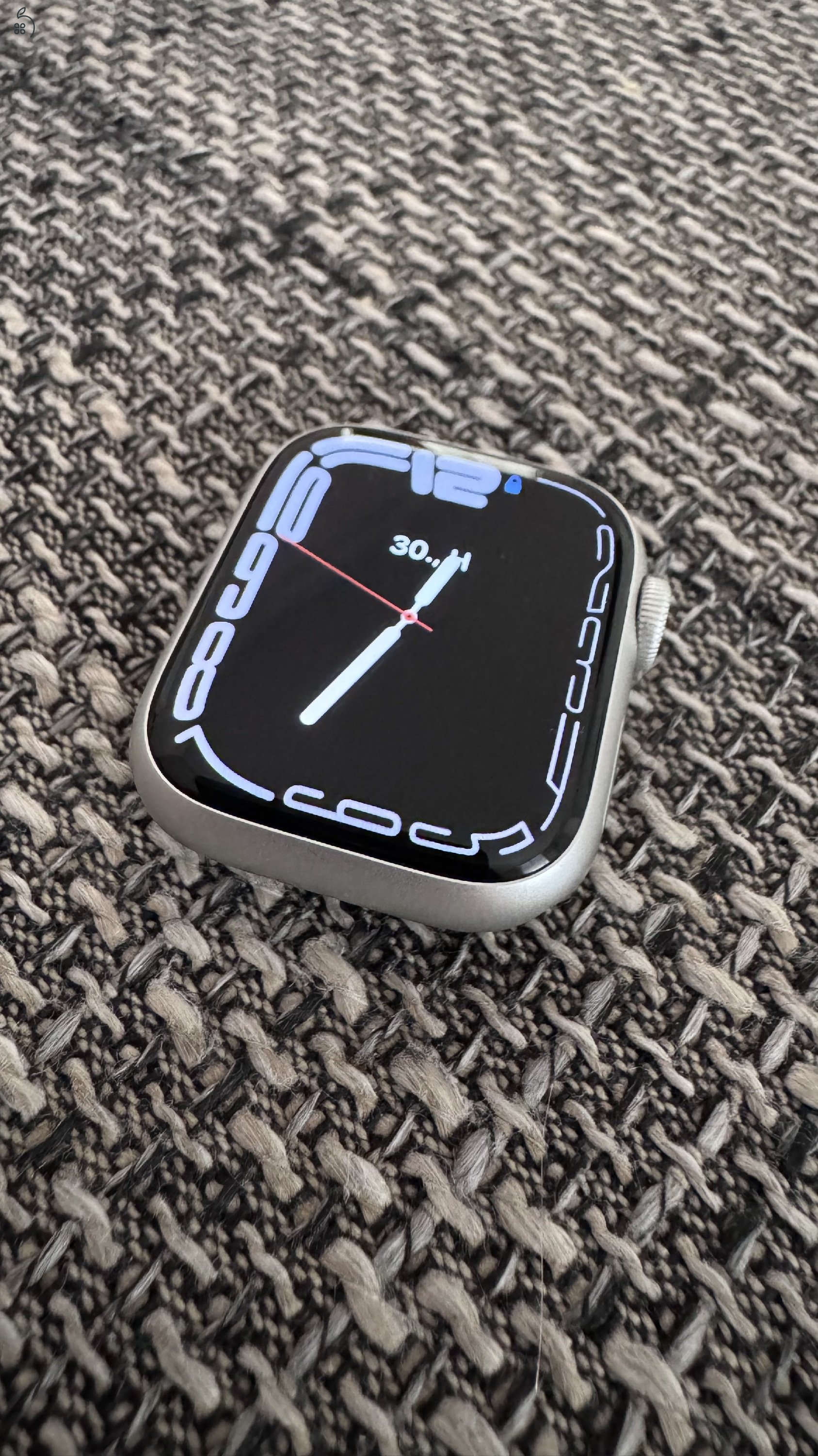 Apple watch s9, GPS, Silver