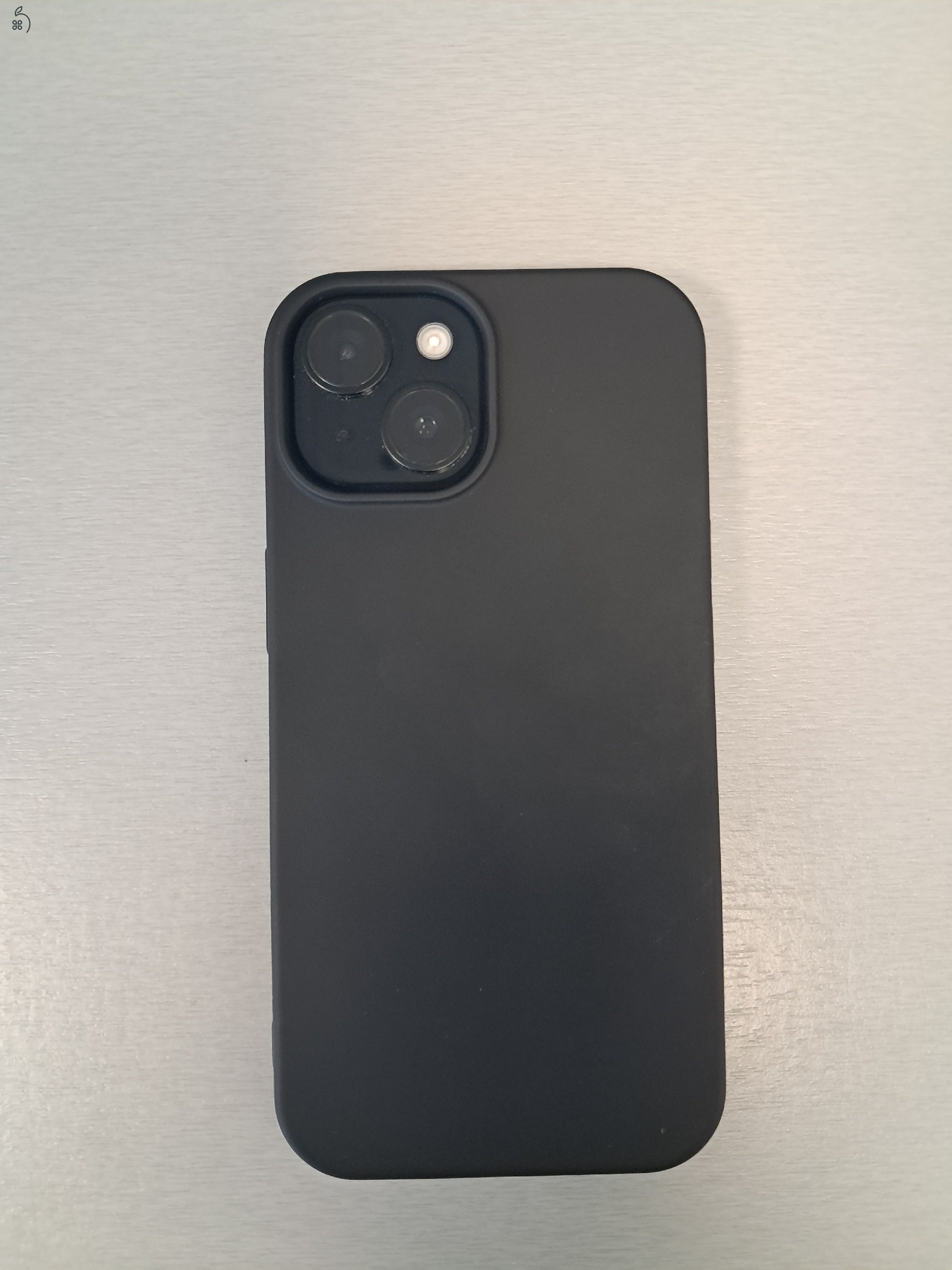 Iphone 15 Black 128 GB dobozos, garanciás, 100% akku