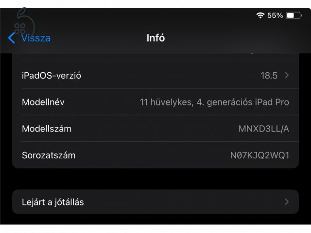 Eladó ipad pro 11” 4. gen +  Apple Pencil USB-C