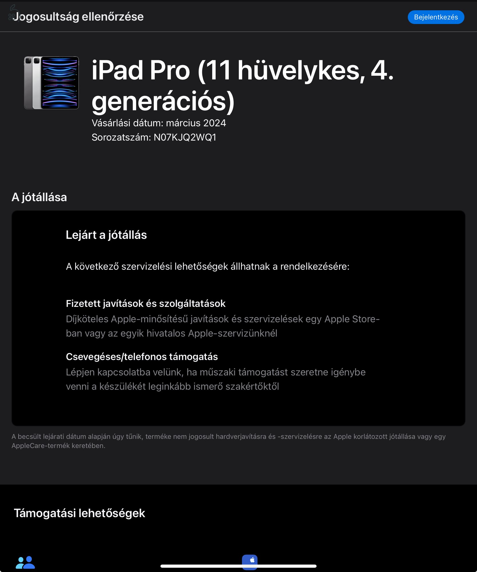 Eladó ipad pro 11” 4. gen +  Apple Pencil USB-C
