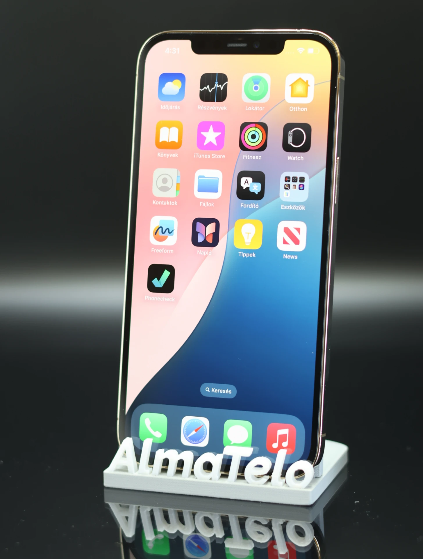 Apple iPhone 12 Pro Max 256 GB Gold 100% akku - 12 HÓ GARANCIA