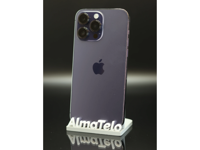 Apple iPhone 14 Pro Max 256 GB Deep Purple 100% akku - 12 HÓ GARANCIA