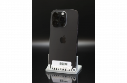 Apple iPhone 14 Pro 128 GB Space Black 100% akku - 12 HÓ GARANCIA