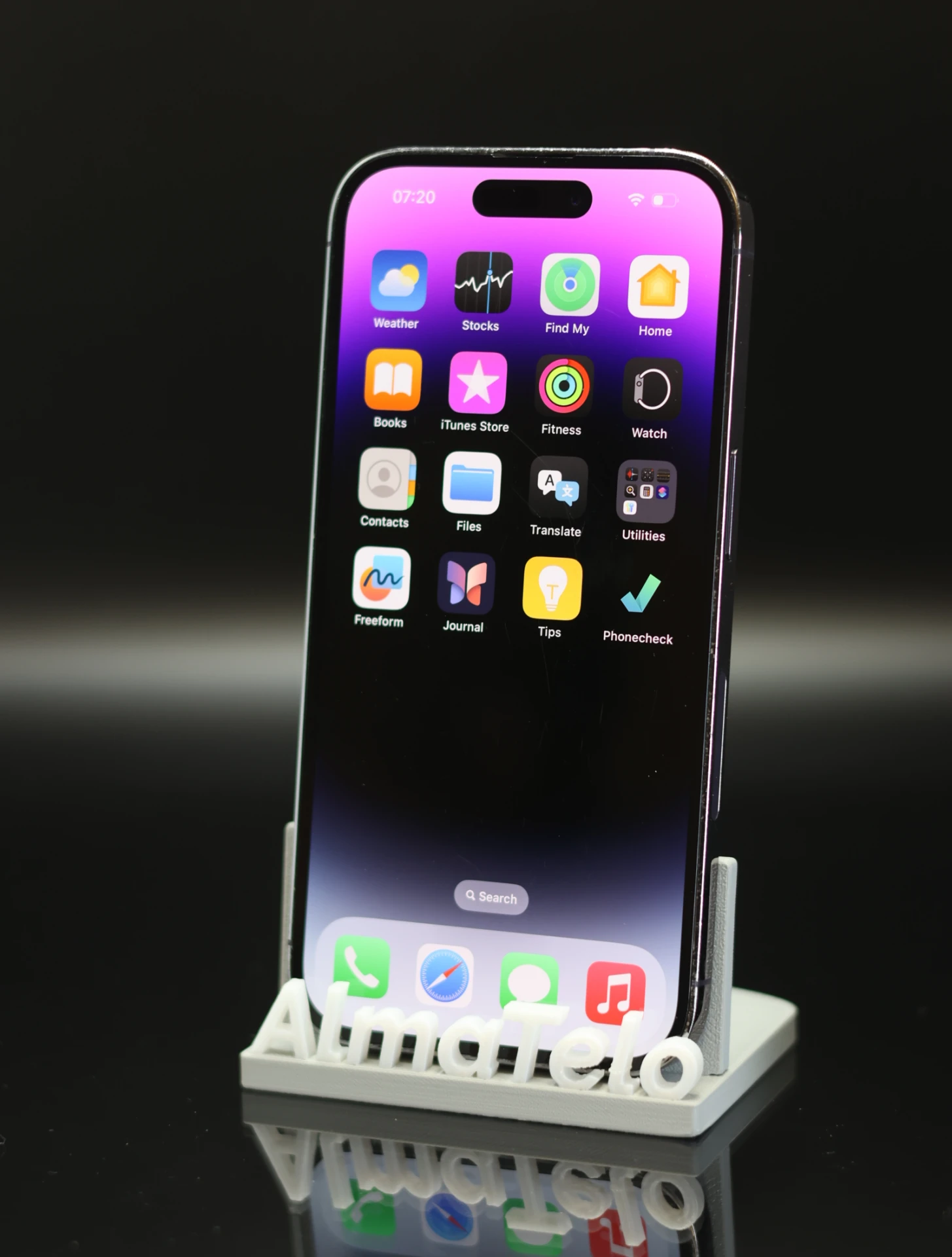 Apple iPhone 14 Pro 128 GB Deep Purple 100% akku - 12 HÓ GARANCIA
