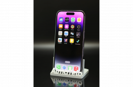 Apple iPhone 14 Pro 128 GB Deep Purple 100% akku - 12 HÓ GARANCIA