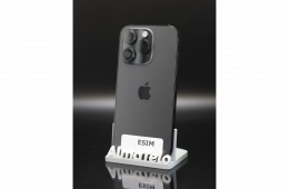 Apple iPhone 14 Pro 128 GB Space Black 100% akku - 12 HÓ GARANCIA