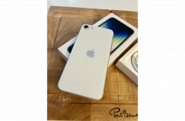 Használt Iphone SE3 64 GB Starlight fehér, tökéletes állapot, független