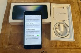 Használt Iphone SE3 64 GB Starlight fehér, tökéletes állapot, független
