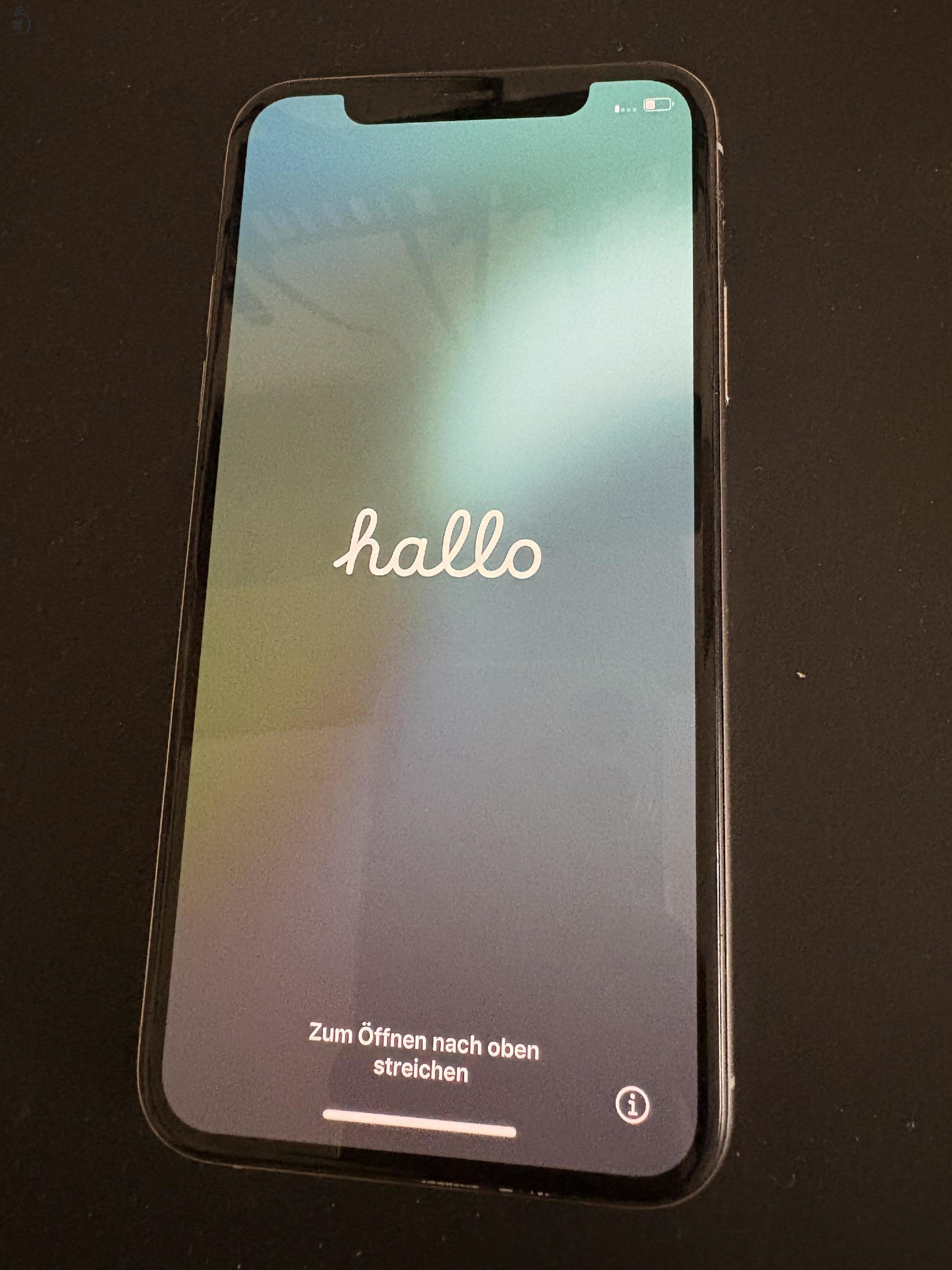 Rendkívül megkímélt iPhone XS 64GB gyári független, cserélt akkuval