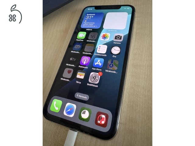 Rendkívül megkímélt iPhone XS 64GB gyári független, cserélt akkuval