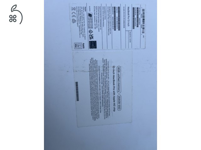 MacBook 13’ M2 Touch Bar - ezüst