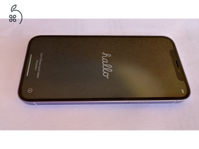 iPhone 12 64GB Purple karcmentes gyári állapotban, kártyafüggetlen, ajándék tokkal