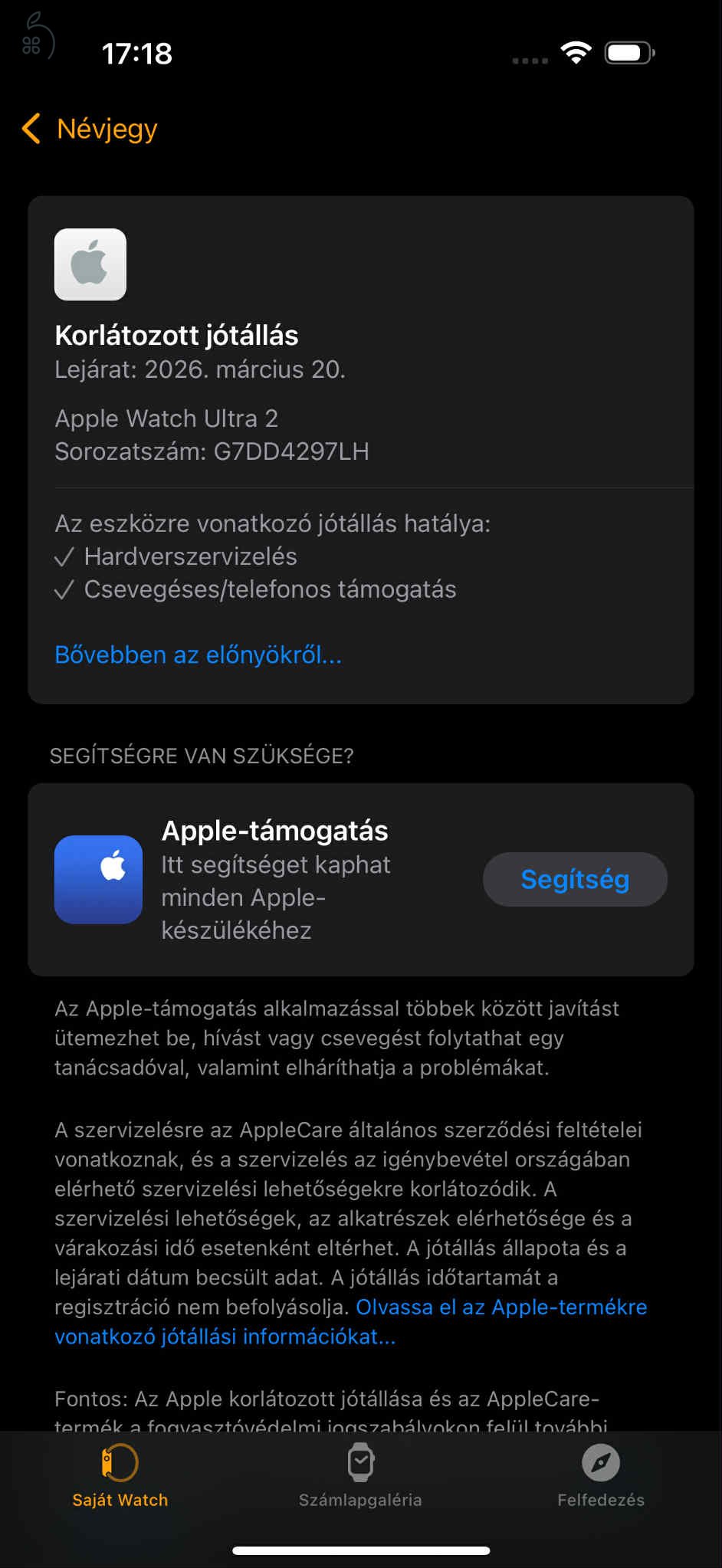 Eladó Apple Watch Ultra 2 