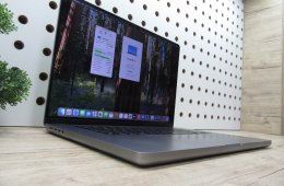 Apple MacBook Pro 16” M1 Pro – Nagykijelzős erő, profi teljesítmény – 32 GB RAM / 1 TB SSD – Használt, megkímélt – 3 hónap garanciával