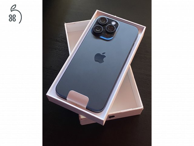 Apple Iphone 15 Pro Max 256 GB Kék Titán