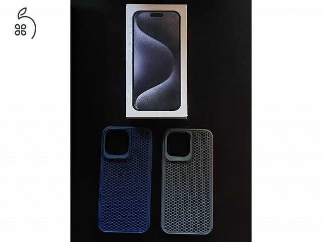 Apple Iphone 15 Pro Max 256 GB Kék Titán