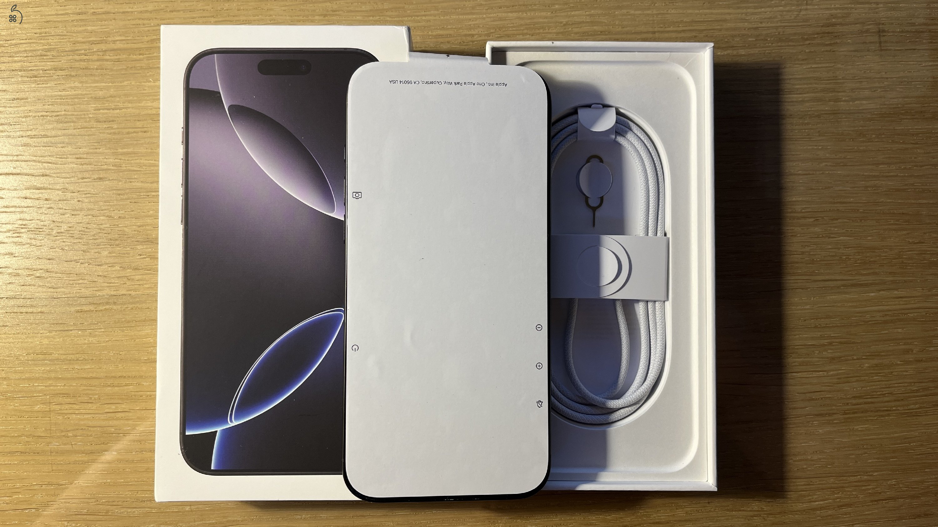  iPhone 16 Pro Max 256GB Kártyafüggetlen - Garancia 2025.12.02.-ig!