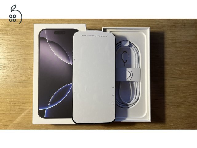  iPhone 16 Pro Max 256GB Kártyafüggetlen - Garancia 2025.12.02.-ig!