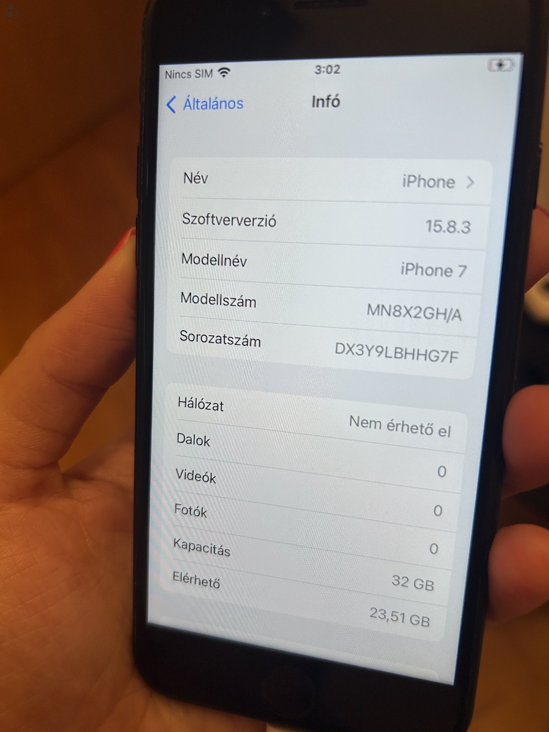Apple Iphone 7 eladó