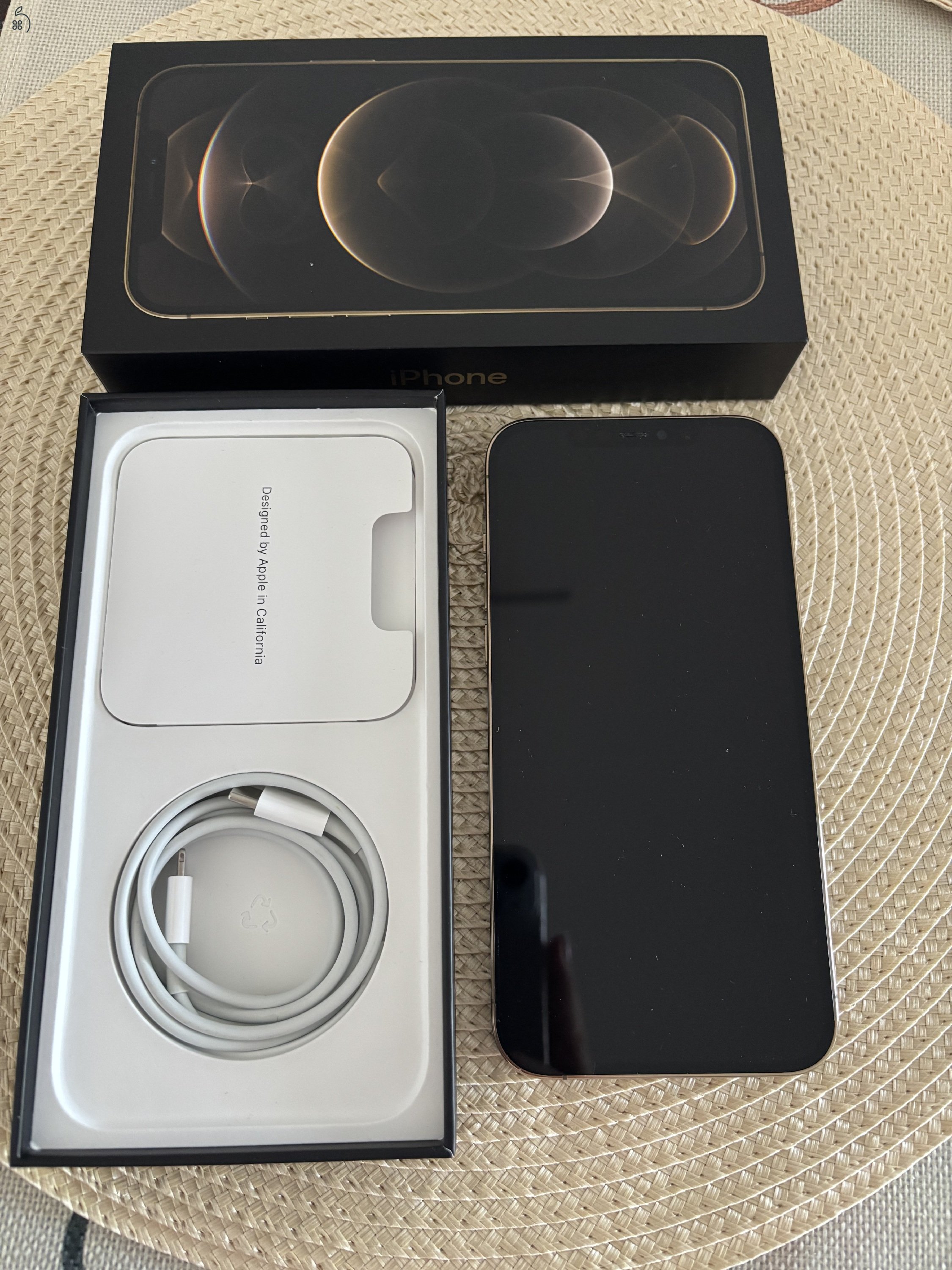 iPhone 12 Pro Max 128 Gb Gold 100% Független 