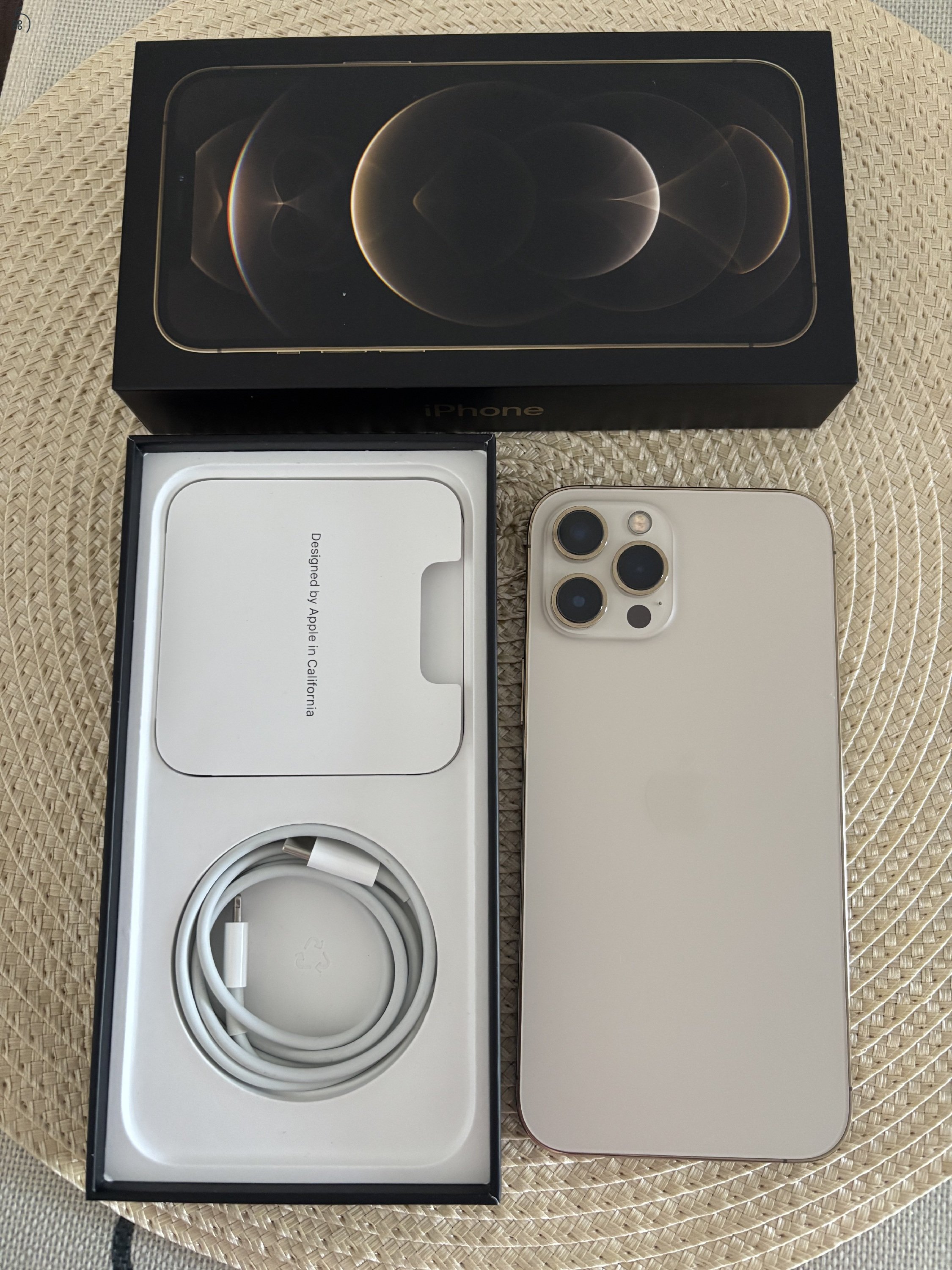 iPhone 12 Pro Max 128 Gb Gold 100% Független 