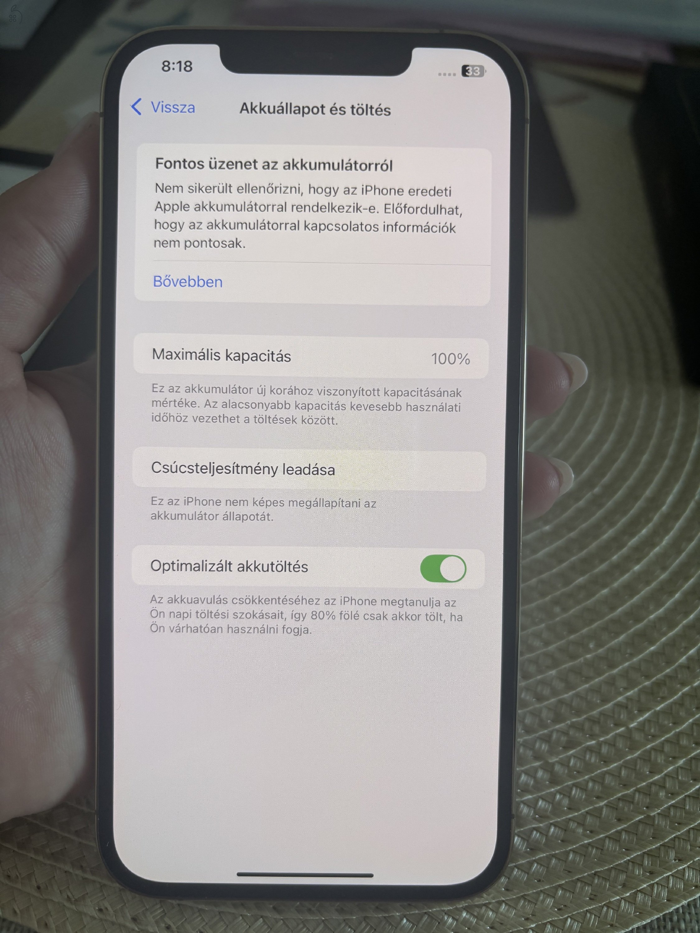 iPhone 12 Pro Max 128 Gb Gold 100% Független 