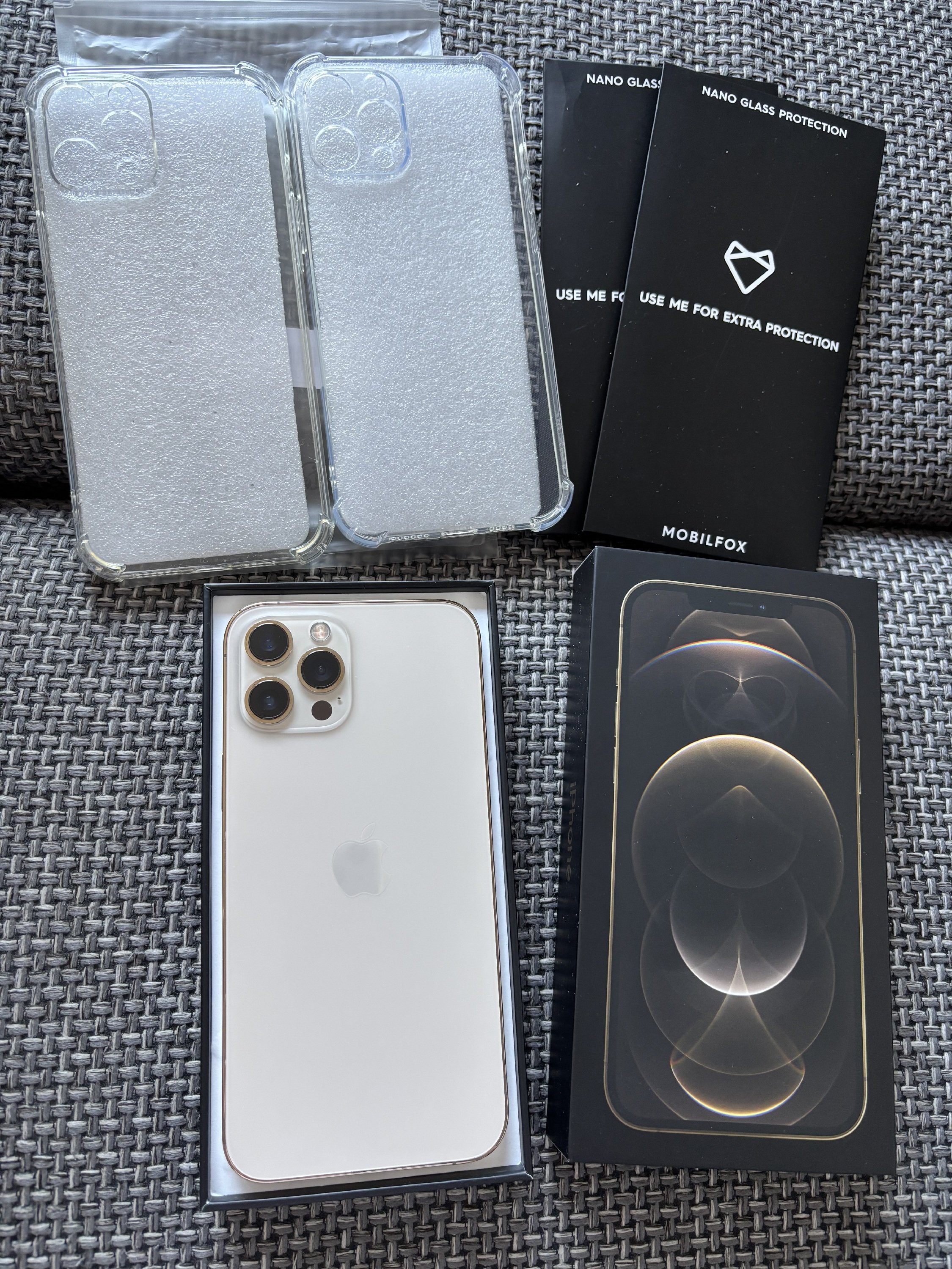 iPhone 12 Pro Max 128 Gb Gold 100% Független 