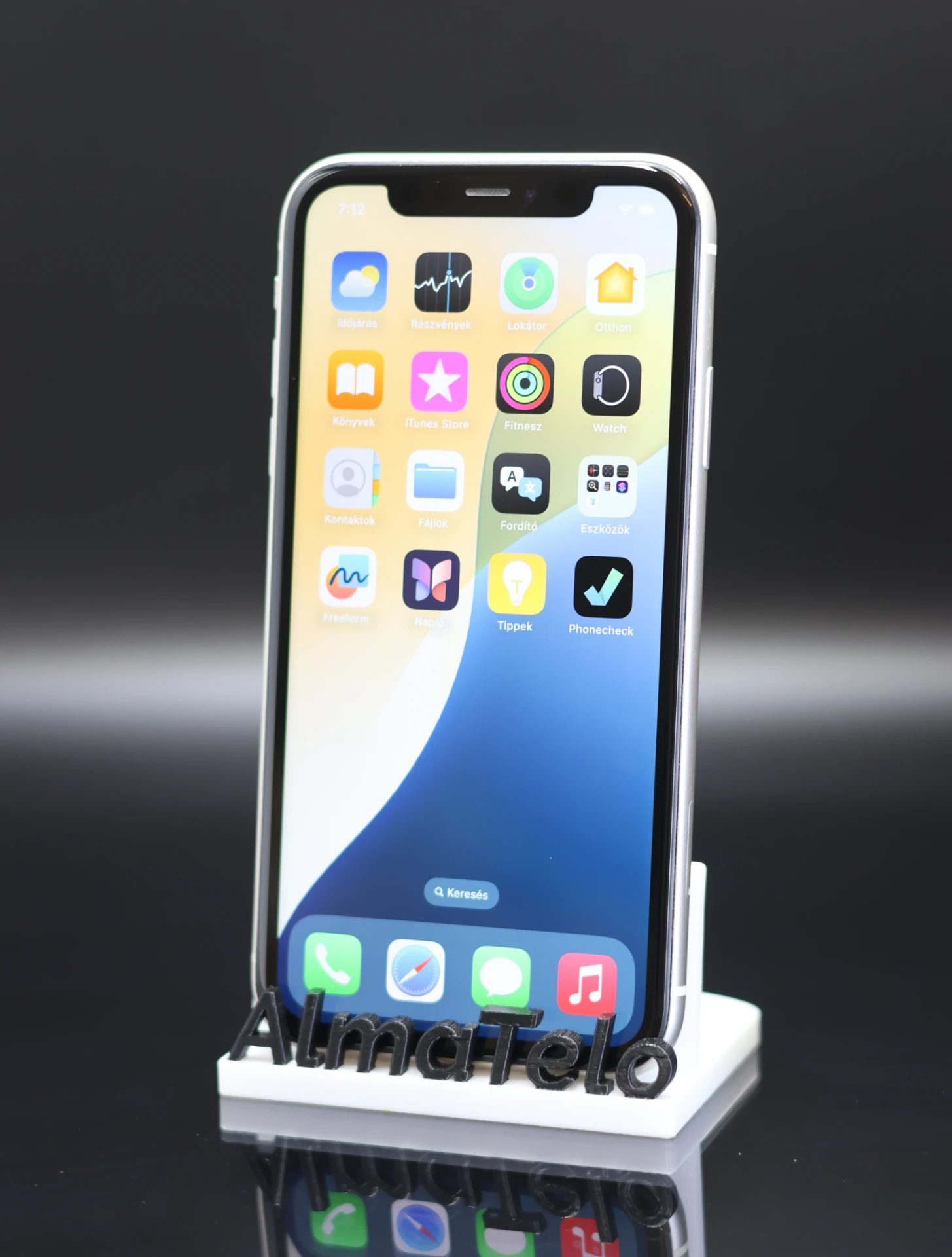 Apple iPhone 11 64 GB White 100% akku - 12 HÓ GARANCIA