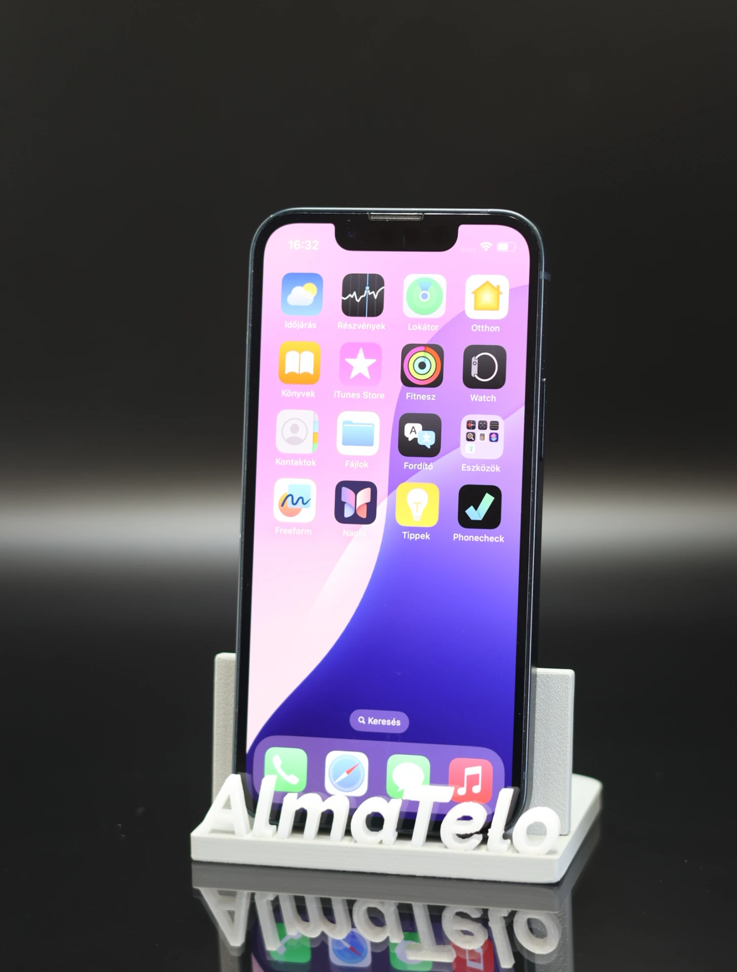 Apple iPhone 13 Mini 128 GB Midnight 100% akku - 12 HÓ GARANCIA
