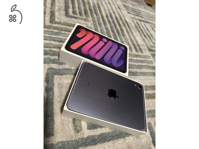 iPad MINI 6’ 256GB WIFI + 5G Cellular gyönyörű! Akku 98%! Fulldoboz!