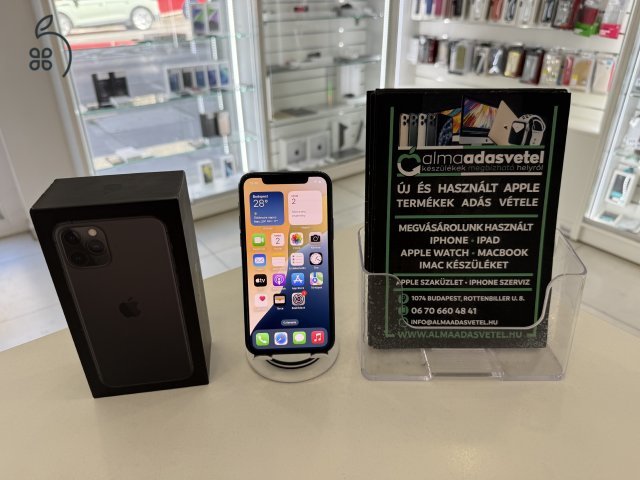 iPhone 11 Pro 256GB Független Használt/1-3 hónap gar./Akku 100%/p4438