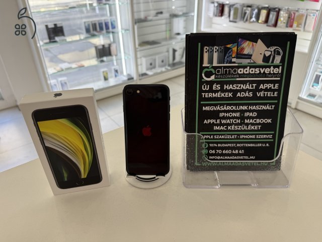 iPhone SE 2020 64GB Független Újszerű/1-3 hónap gar./Akku 93%/p4441