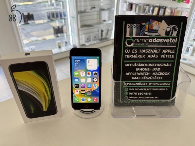 iPhone SE 2020 64GB Független Újszerű/1-3 hónap gar./Akku 93%/p4441
