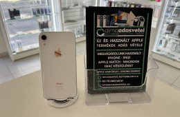 iPhone XR 64GB Független Megkímélt/1 hónap gar./Akku 80%/p4442