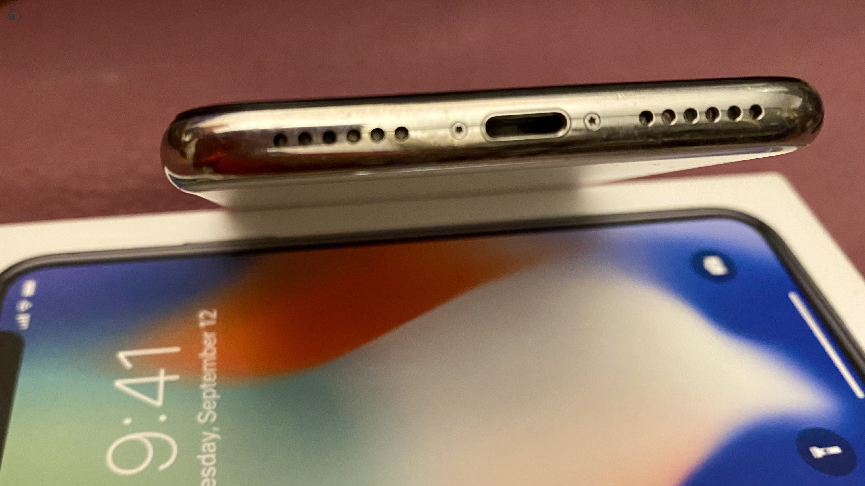 iPhone X 64Gb ezüst
