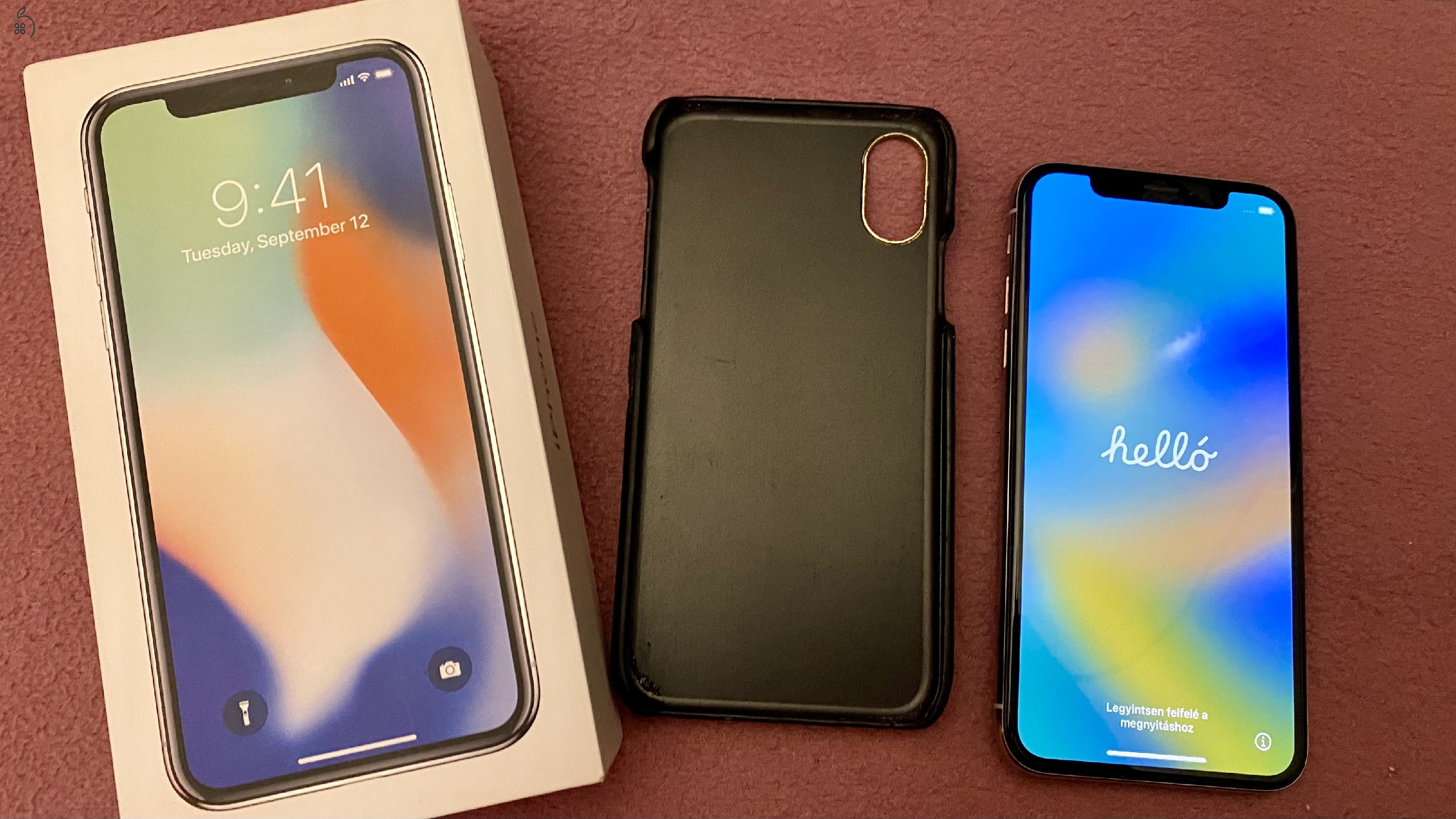 iPhone X 64Gb ezüst
