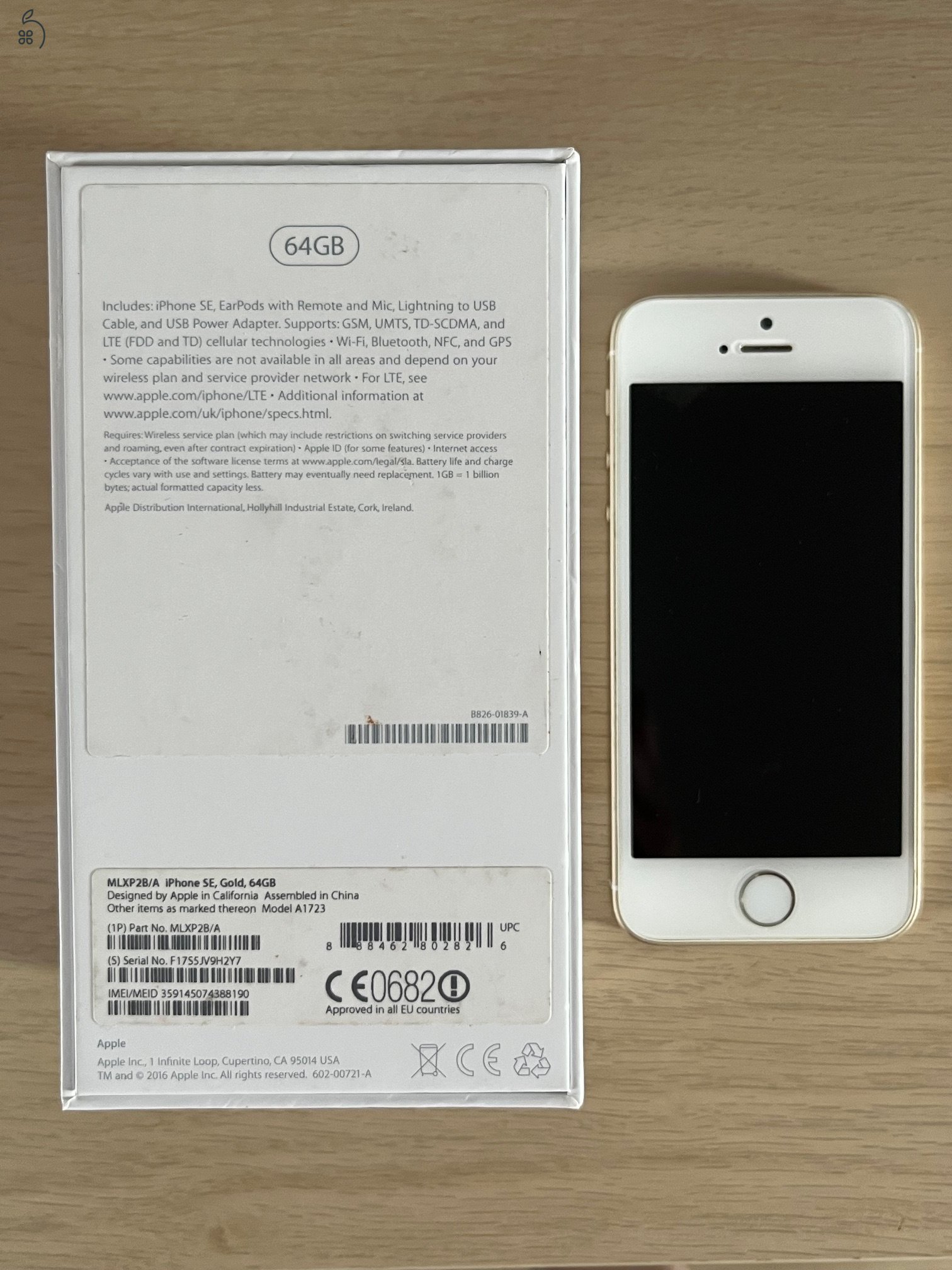 Iphone SE rosegold eladó