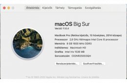 MacBook Pro 13” Retina (2014, i5, 8GB RAM, 125GB SSD)