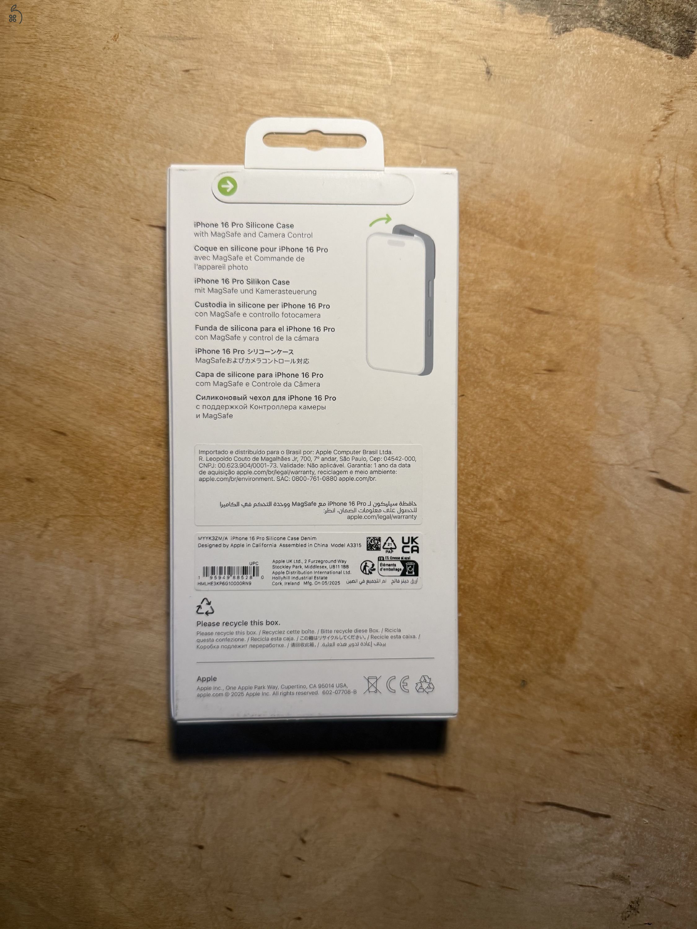 iPhone 16 Pro Silicone Case (denim)