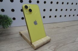 Apple iPhone 14 – Stílusos megjelenés, megbízható teljesítmény – Yellow – 128 GB – Használt, karcmentes – 3 hónap garanciával