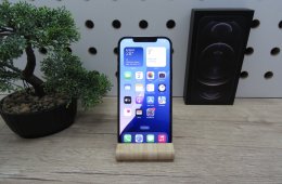 Apple iPhone 12 Pro Max – Prémium Graphite stílus, óriási kijelző és profi kamera – 128 GB – Használt, karcmentes – 100%-os akkuval – 3 hónap garanciával