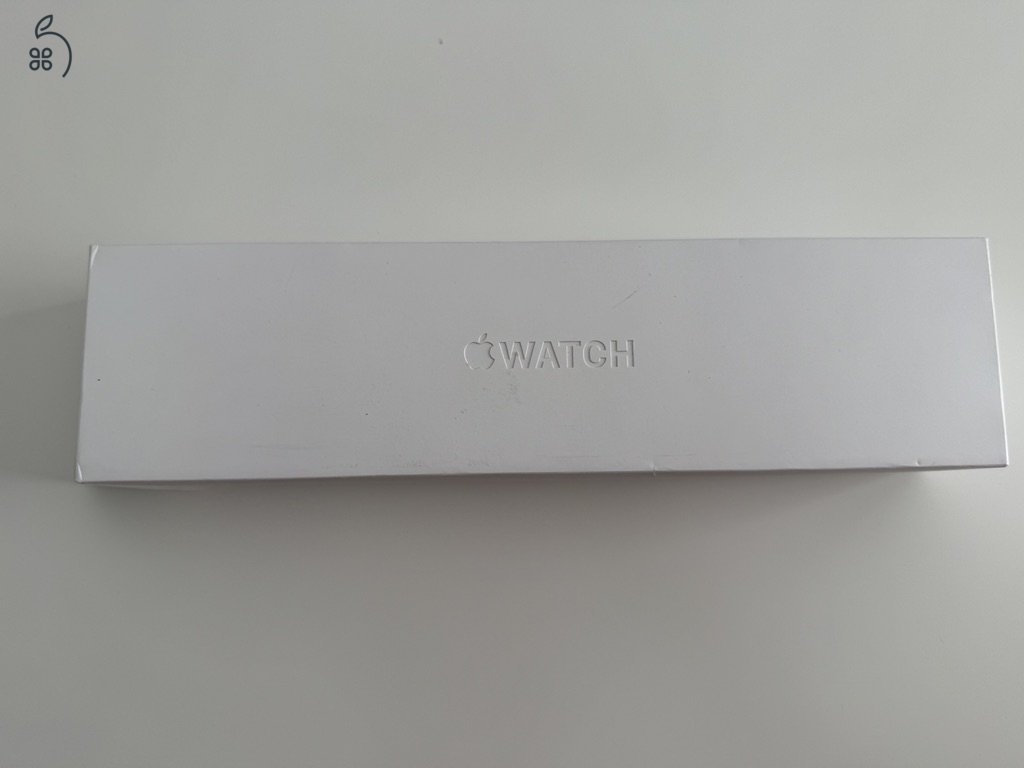 Apple Watch Series 9, 45 mm – ezüst rozsdamentes acél, garanciás, GPS+LTE változat
