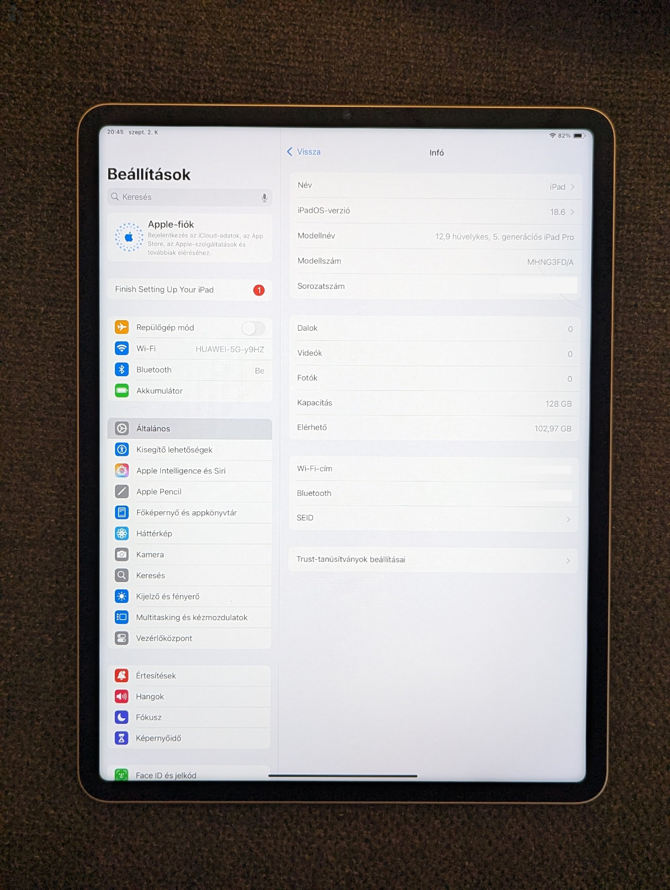 iPad Pro M1 12,9