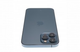 !! 1 ÉV GARANCIA !! Apple iPhone 12 Pro Max 128 GB Pacific Blue 100%