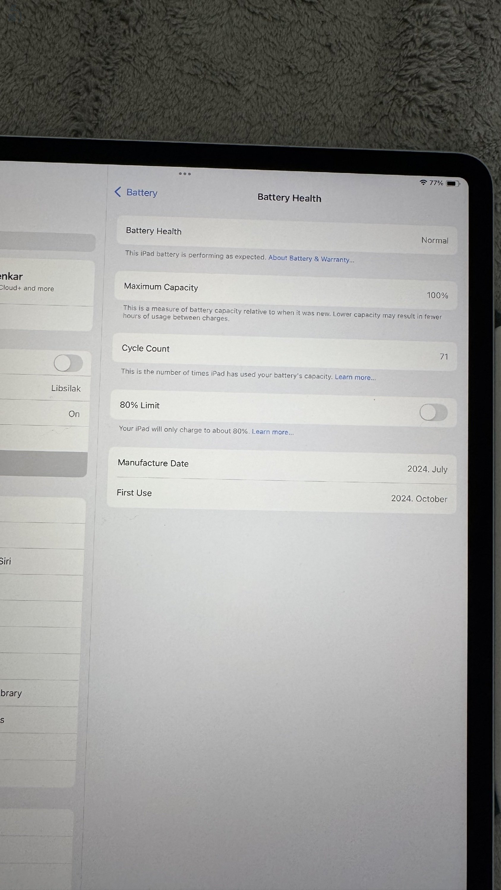iPad Air 2024 (M2) 13” WiFi+Cellular 128 GB & Apple Pencil Pro