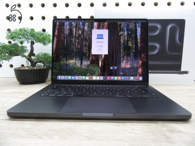 Apple MacBook Pro 14” M4 Pro – Pörgős Pro teljesítmény, XDR látvány – 24 GB RAM / 512 GB SSD – Használt, karcmentes – Gyári garancia 2025.12.21-ig