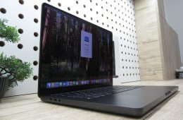 Apple MacBook Pro 14” M4 Pro – Pörgős Pro teljesítmény, XDR látvány – 24 GB RAM / 512 GB SSD – Használt, karcmentes – Gyári garancia 2025.12.21-ig