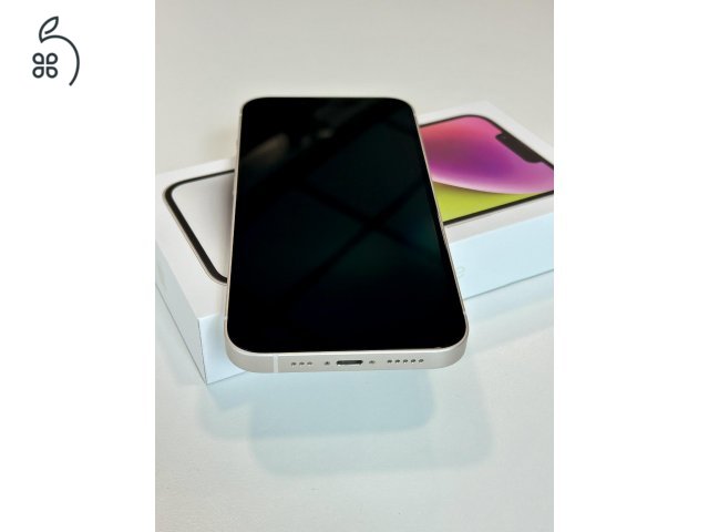Újszerű iPhone 14 Starlight 256GB! Független 3Hó Gar + Beszámítás! 