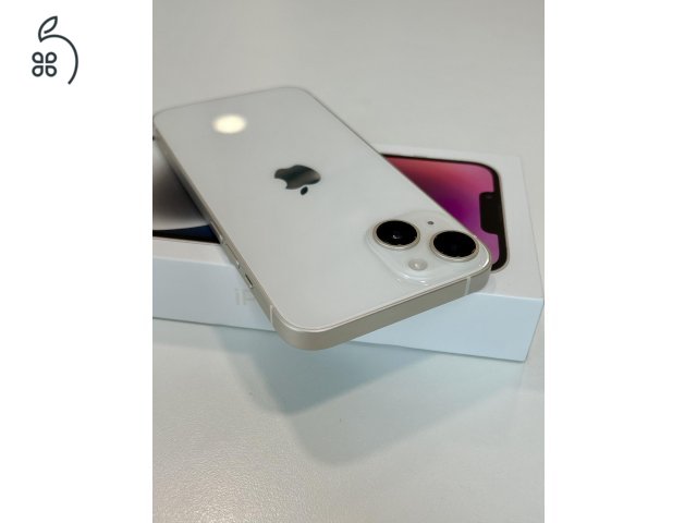Újszerű iPhone 14 Starlight 256GB! Független 3Hó Gar + Beszámítás! 